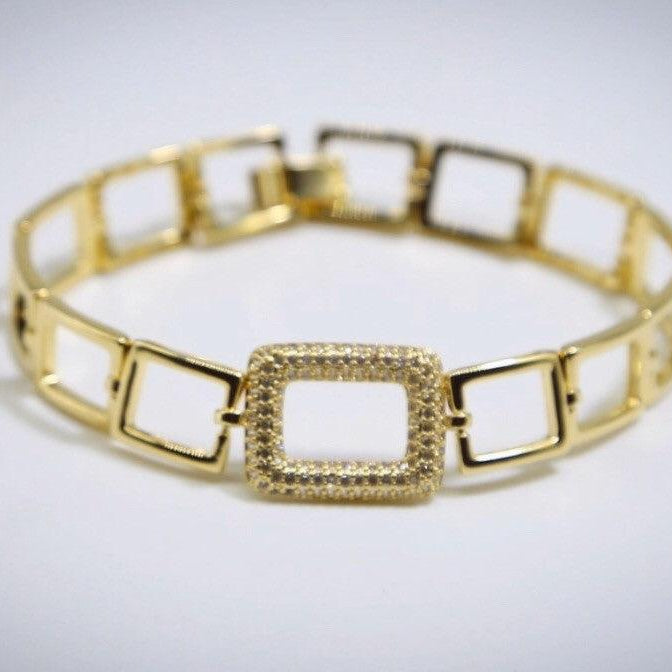 Bracelete glamour by Marissol linha Beverly Hills Joias 4Ever & Co.